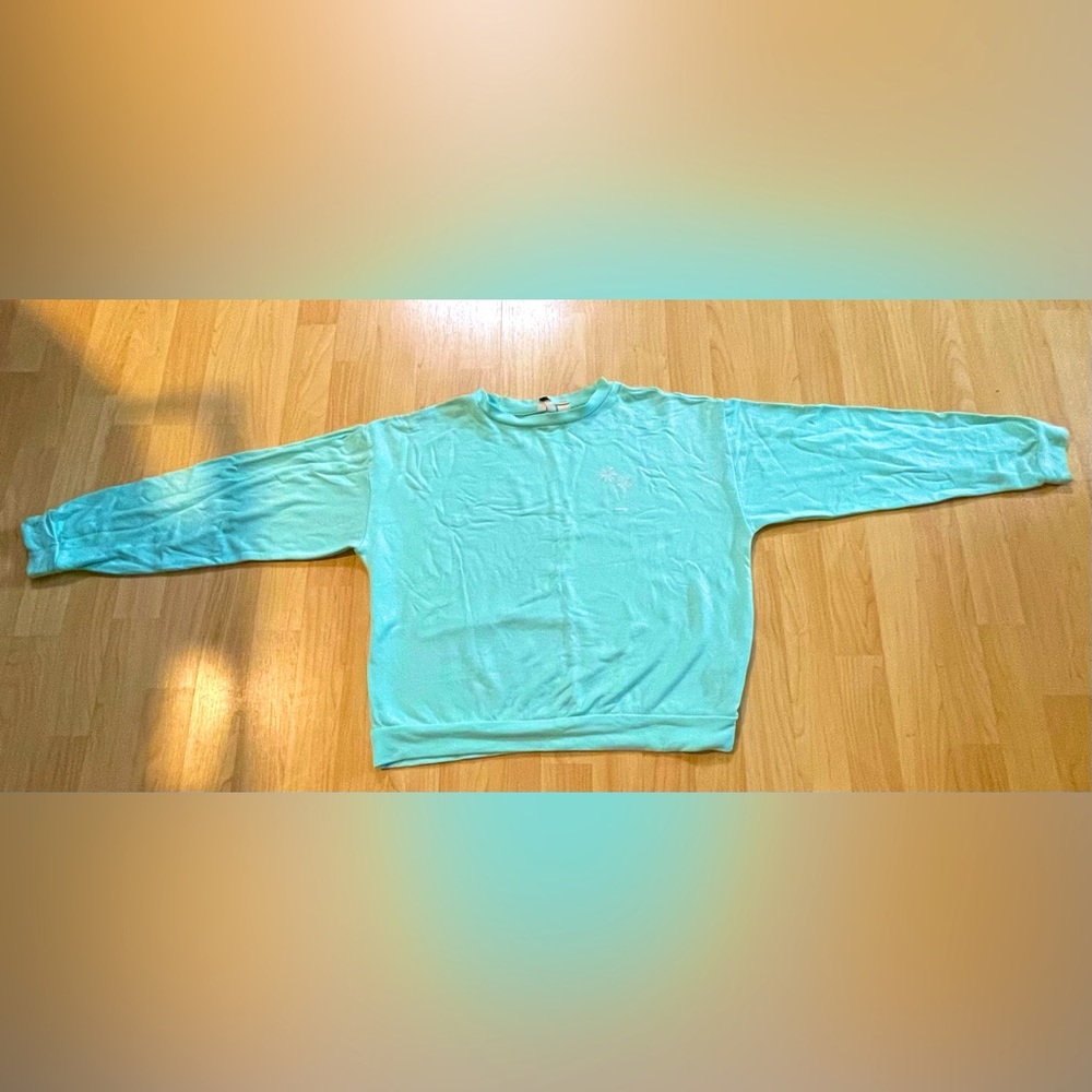 Teal Roxy sweatshirt, size women’s M